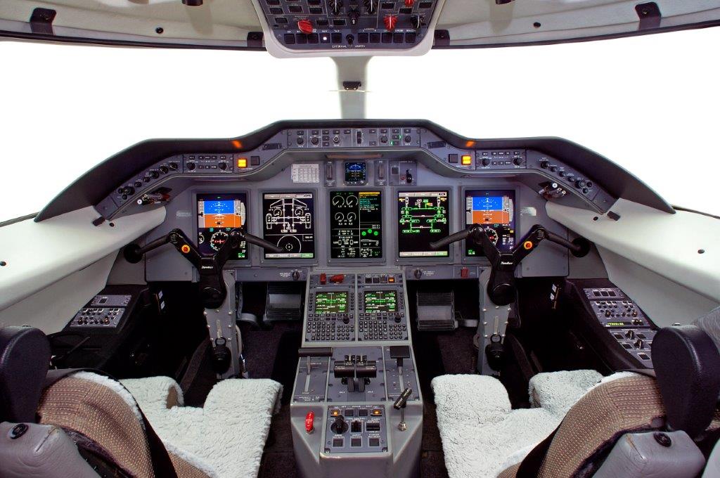 cabina Beechcraft Hawker 4000